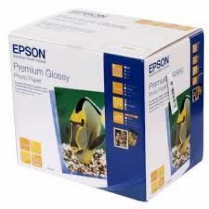 Изображение Фотопапір 130 x 180 мм Epson Premium Glossy Photo Paper,  500 арк, 250 г/м2 (C13S042199)
