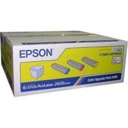 Изображение Тонер-картридж Epson AcuLaser 2600/ C2600 Bundle набір /C, M, Y/ (C13S050289)