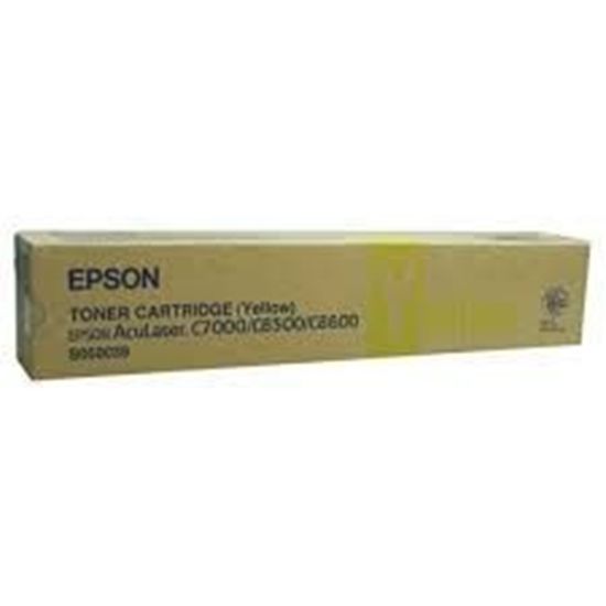 Изображение Тонер-картридж Epson AcuLaser C8500, C8600 yellow (C13S050039)