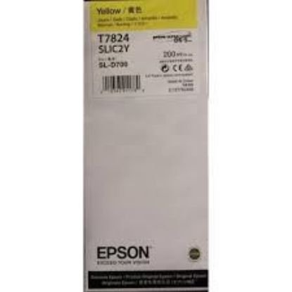 Изображение Картридж струменевий Epson T7824 Yellow (C13T782400)