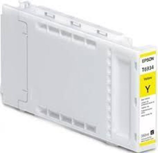 Изображение Картридж струменевий Epson SureColor SC-T3000, 5000, 7000 Yellow, 350мл (C13T693400)