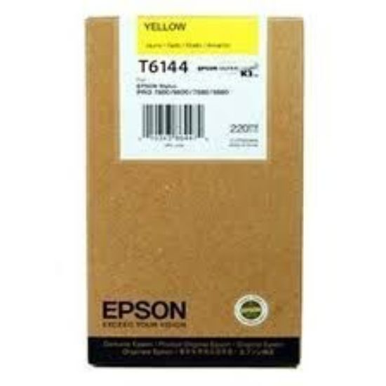 Изображение Картридж струменевий Epson StPro 4400, 4450 yellow, 220мл (C13T614400)