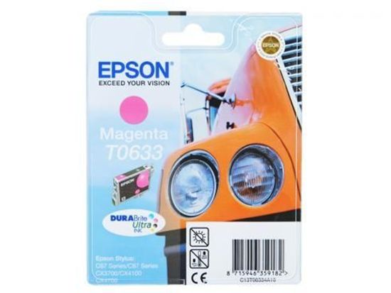 Зображення Картридж струменевий Epson St C67, C87, CX3700, 4100, 4700 magenta (C13T06334A10)