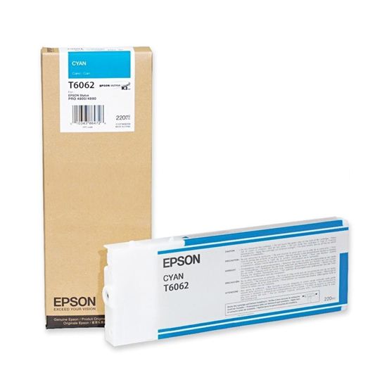 Изображение Картридж струменевий Epson StPro 4800, 4880 cyan, 220мл (C13T606200)