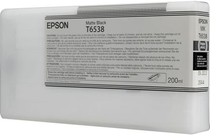 Зображення Картридж струменевий Epson StPro 4900 matte black, 200мл (C13T653800)