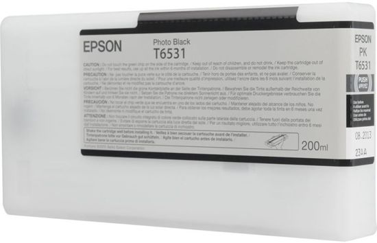 Изображение Картридж струменевий Epson StPro 4900 photo black, 200мл (C13T653100)