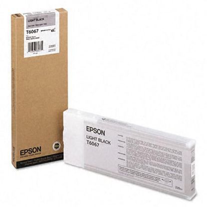 Изображение Картридж струменевий Epson StPro 4800, 4880 light black, 220мл (C13T606700)