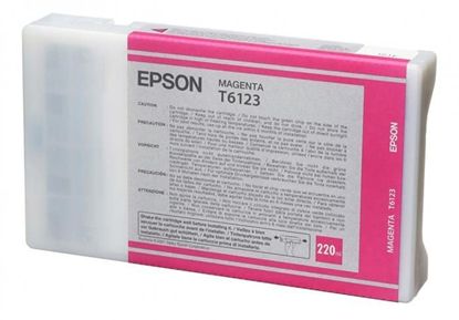 Изображение Картридж струменевий Epson StPro 7400, 9400, 7450, 9450 magenta 220ml (C13T612300)