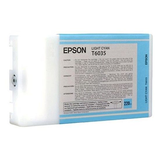 Изображение Картридж струменевий Epson StPro 7800, 9800, 7880, 9880 light cyan 220ml (C13T603500)