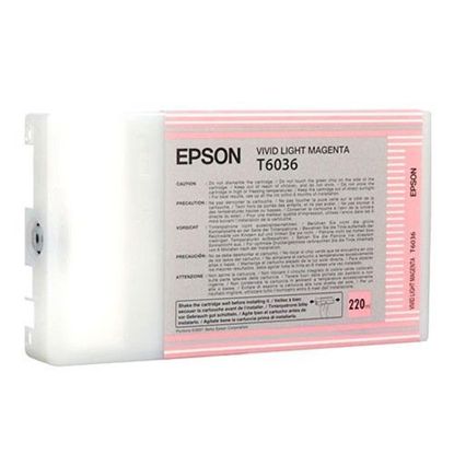 Изображение Картридж струменевий Epson StPro 7880, 9880 vivid light magenta 220ml (C13T603600)