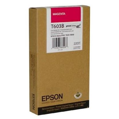 Изображение Картридж струменевий Epson StPro 7800, 9800 magenta 220ml (C13T603B00)