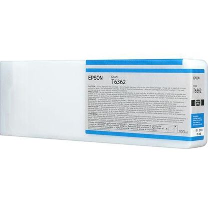 Изображение Картридж струменевий Epson StPro 7700, 7890, 7900, WT7900, 9700, 9890, 9900 cyan, 700 мл (C13T636200)