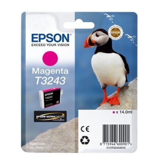 Изображение Картридж струменевий Epson SureColor SC-P400  magenta (C13T32434010)