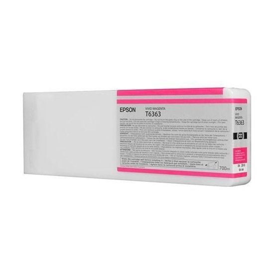 Изображение Картридж струменевий Epson StPro 7700, 7890, 7900, WT7900, 9700, 9890, 9900 vivid magenta, 700 мл (C13T636300)