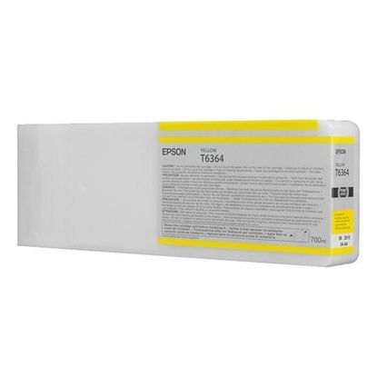 Изображение Картридж струменевий Epson StPro 7700, 7890, 7900, WT7900, 9700, 9890, 9900 yellow, 700 мл (C13T636400)