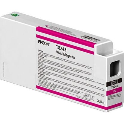 Зображення Картридж cтруменевий Epson SureColor SC-P6000, P7000, P8000, P9000 vivid magenta 350 ml (C13T824300)