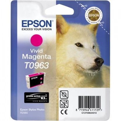 Зображення Картридж cтруменевий Epson StPhoto R2880 vivid magenta (C13T09634010)