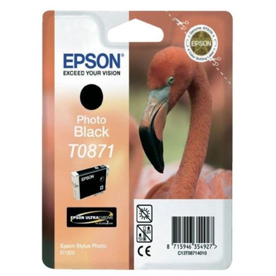 Зображення Картридж cтруменевий Epson StPhoto R1900 photo black (C13T08714010)