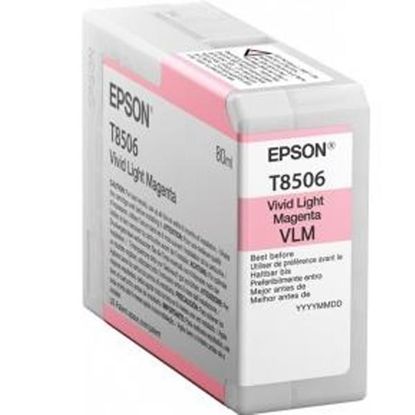 Изображение Картридж cтруменевий Epson SureColor SC-P800 vivid light magenta (C13T850600)