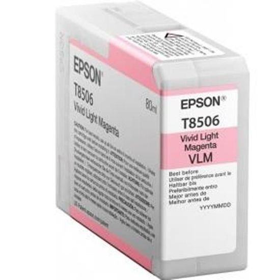 Изображение Картридж cтруменевий Epson SureColor SC-P800 vivid light magenta (C13T850600)