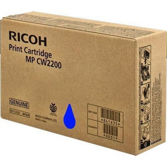 Изображение Тонер-картридж Ricoh MP CW2200 бірюзовий (841636)