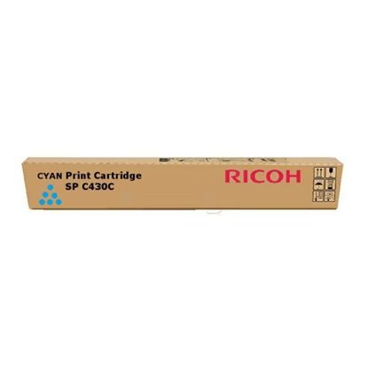 Зображення Тонер-картридж Ricoh SP C430E бірюзовий JP (821280)