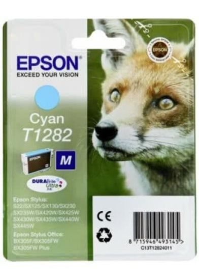 Зображення Картридж струменевий Epson St S22,SX125,SX130,SX420W,425W cyan (C13T12824011)