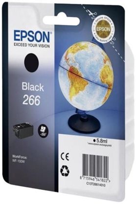 Изображение Картридж струменевий Epson WorkForce WF-100W black (C13T26614010)