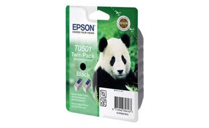 Изображение Картридж струменевий Epson StColor 400/440/600/640/Ph700/750/1200 black, double (C13T05014210)