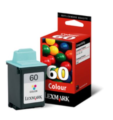 Зображення Картридж струменевий Lexmark 60 Color (17G0060E)