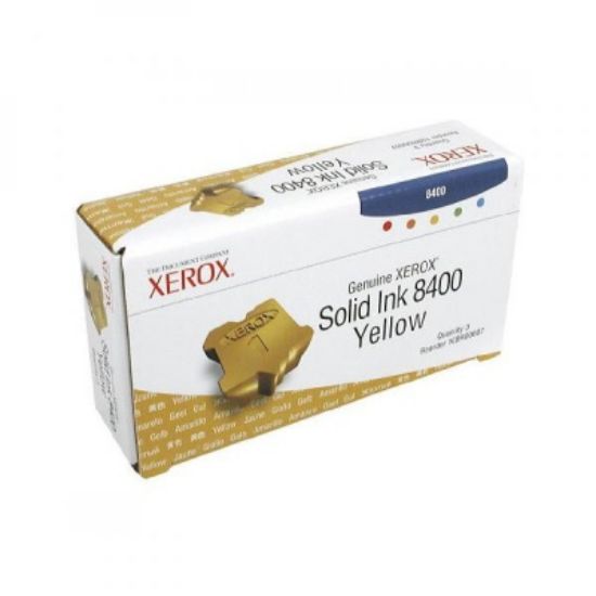 Зображення Тверде чорнило Xeroh Solid Ink PH8400 Yellow (108R00607)