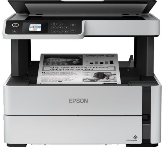 Зображення БФП A4 Epson EcoTank M2140, 3 в 1, монохромний друк (C11CG27405)