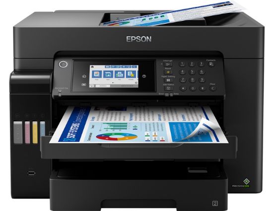 Зображення БФП А3+ Epson EcoTank L15160, 4 в 1 (C11CH71404)