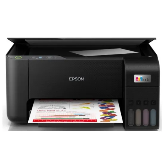 Зображення БФП A4 Epson EcoTank L3200, 3 в 1, кольоровий,  10 стор./хв (C11CJ69401)