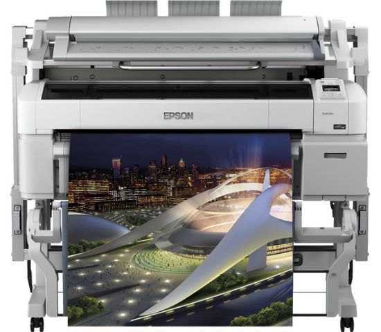 Изображение -Принтер 36" Epson SureColor SC-T5200D MFP PS, 5-ти кольоровий (C11CD40301A1)
