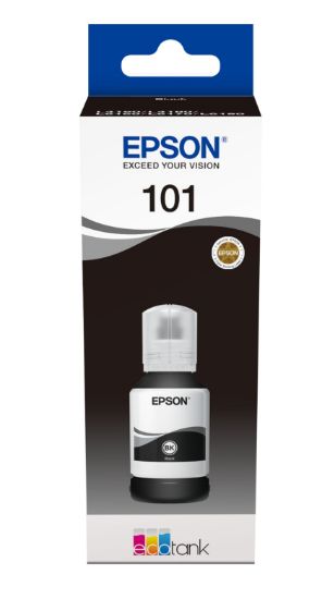 Зображення Контейнер з чорнилом Epson 101 Black (C13T03V14A)