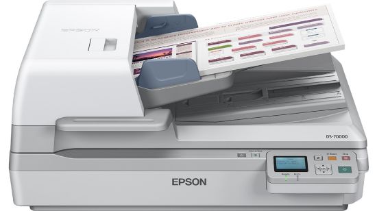 Изображение Сканер А3 Epson Workforce DS-70000N (B11B204331BT)