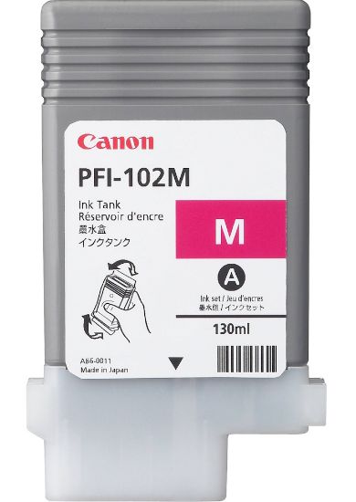 Изображение Картридж струменевий Canon PFI-102 Magenta (0897B001AA)