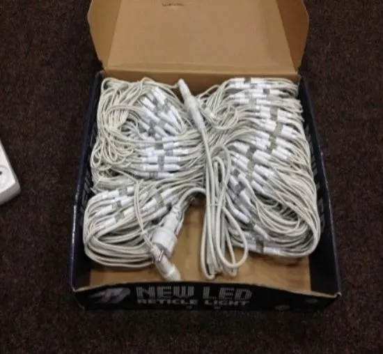 Изображение Гірлянда ML-Illumination ML737, LED білий 406 шт, 50,6 Вт, сітка - Ш-2,5м В-1,2м (ML737)