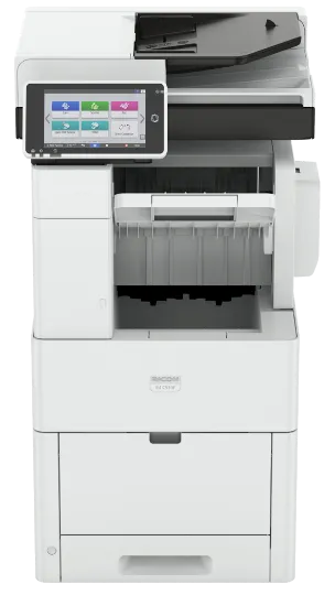 Изображение БФП A4 Ricoh IM C530F, 53 стор./хв., повноколірний мережевий  4-в-1, фінішер-степлер, SPDF, дуплекс (418226)