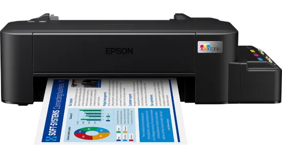 Зображення Принтер A4 Epson EcoTank L121, 27 стор./хв (C11CD76414)