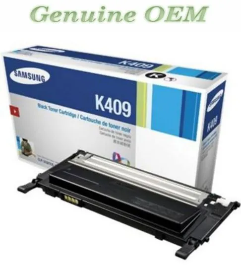 Изображение Тонер-картридж Samsung для CLP-310 / 315, CLX-3170 / 317, чорний, 1500 стор. (CLT-K409C)