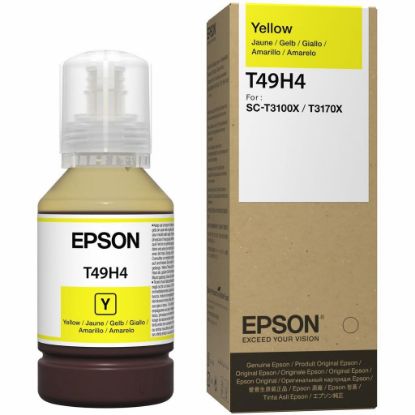 Изображение Контейнер з чорнилом Epson T49H4 Yellow 140ml для SureColor SC-T3100 (C13T49H400)